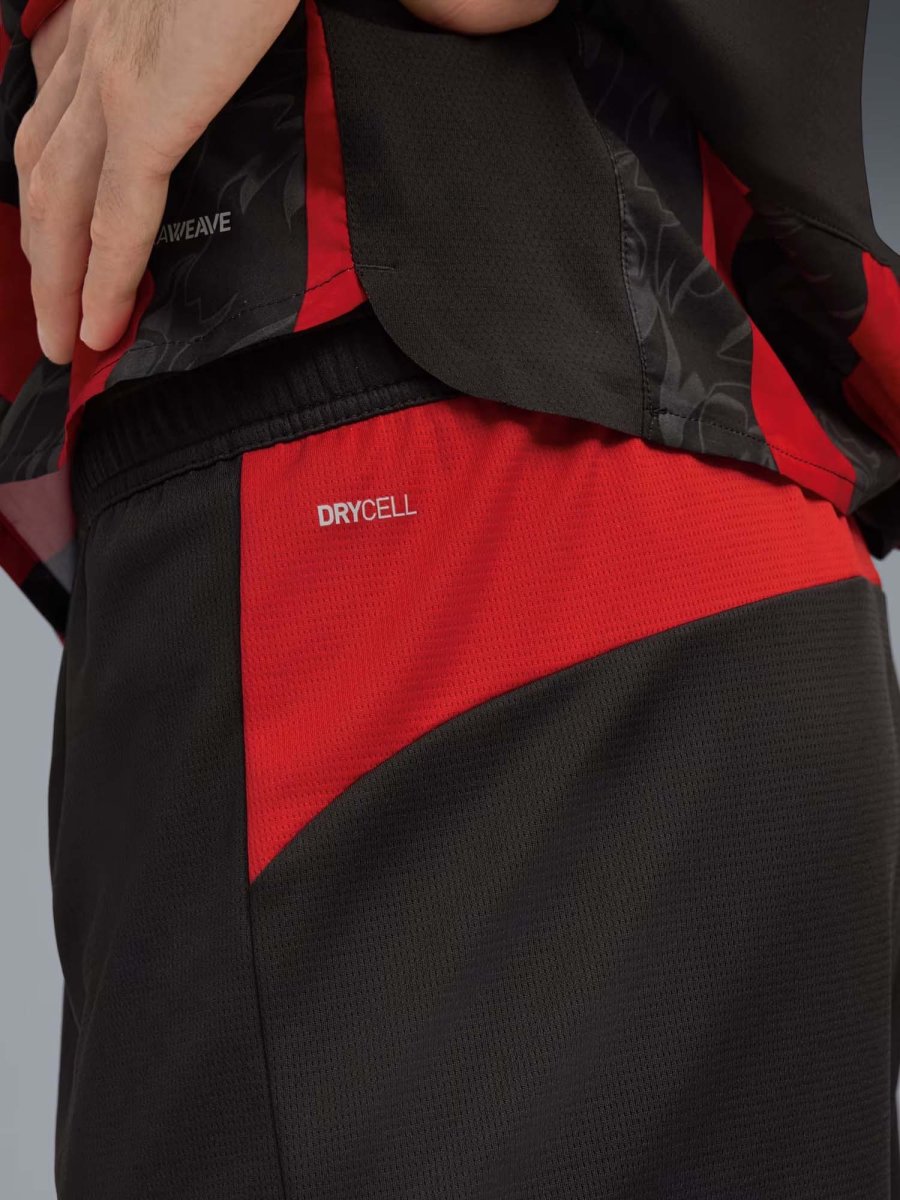 SHORT HOME AC MILAN PUMA UOMO NERO - immagine 4