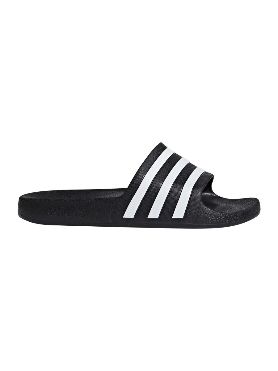 CIABATTE NERE ADIDAS ADILETTE AQUA DA UOMO - immagine 2