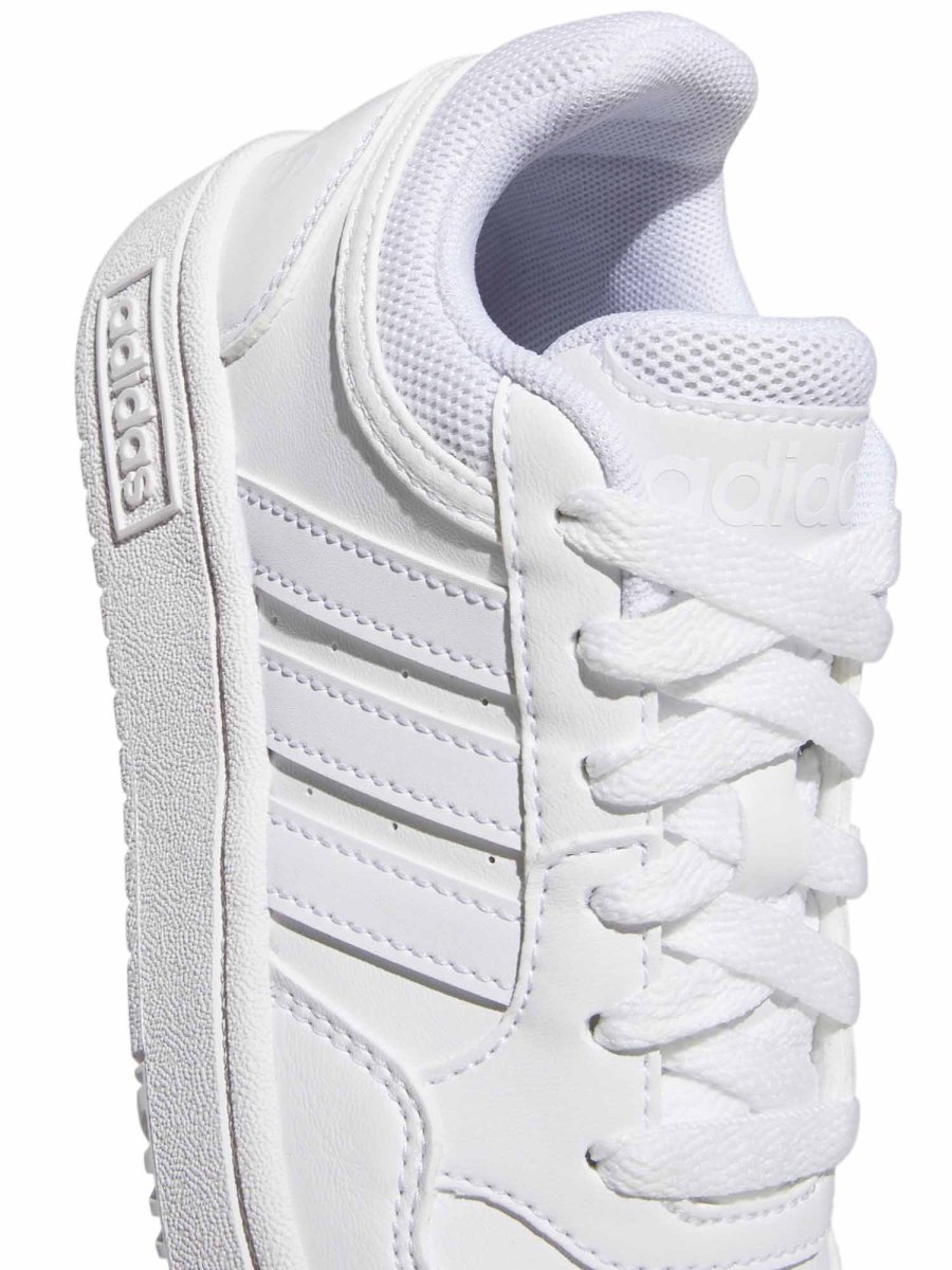 SNEAKERS HOOPS 3.0 ADIDAS JUNIOR UNISEX BIANCO - immagine 5