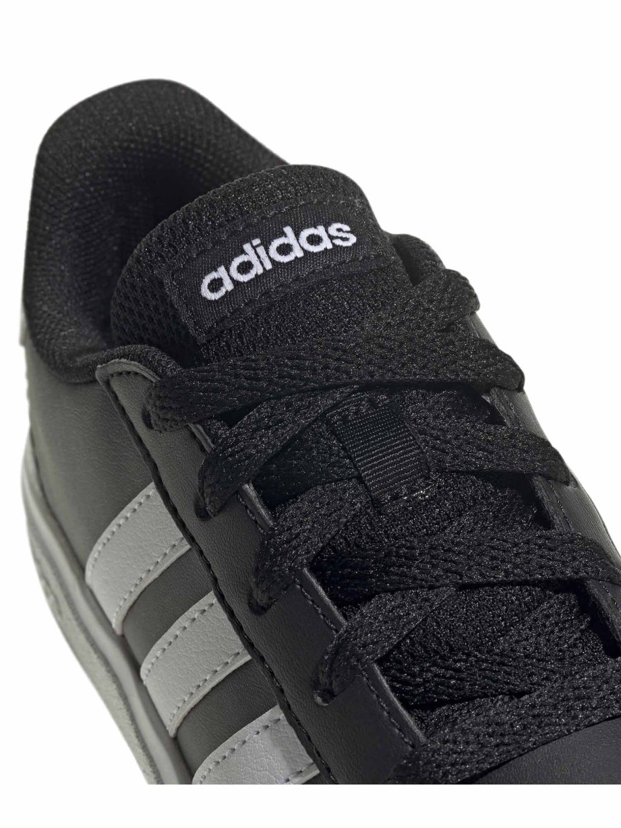SNEAKERS DA TENNIS GRAND COURT 2.0 ADIDAS JUNIOR NERO BIANCO - immagine 5