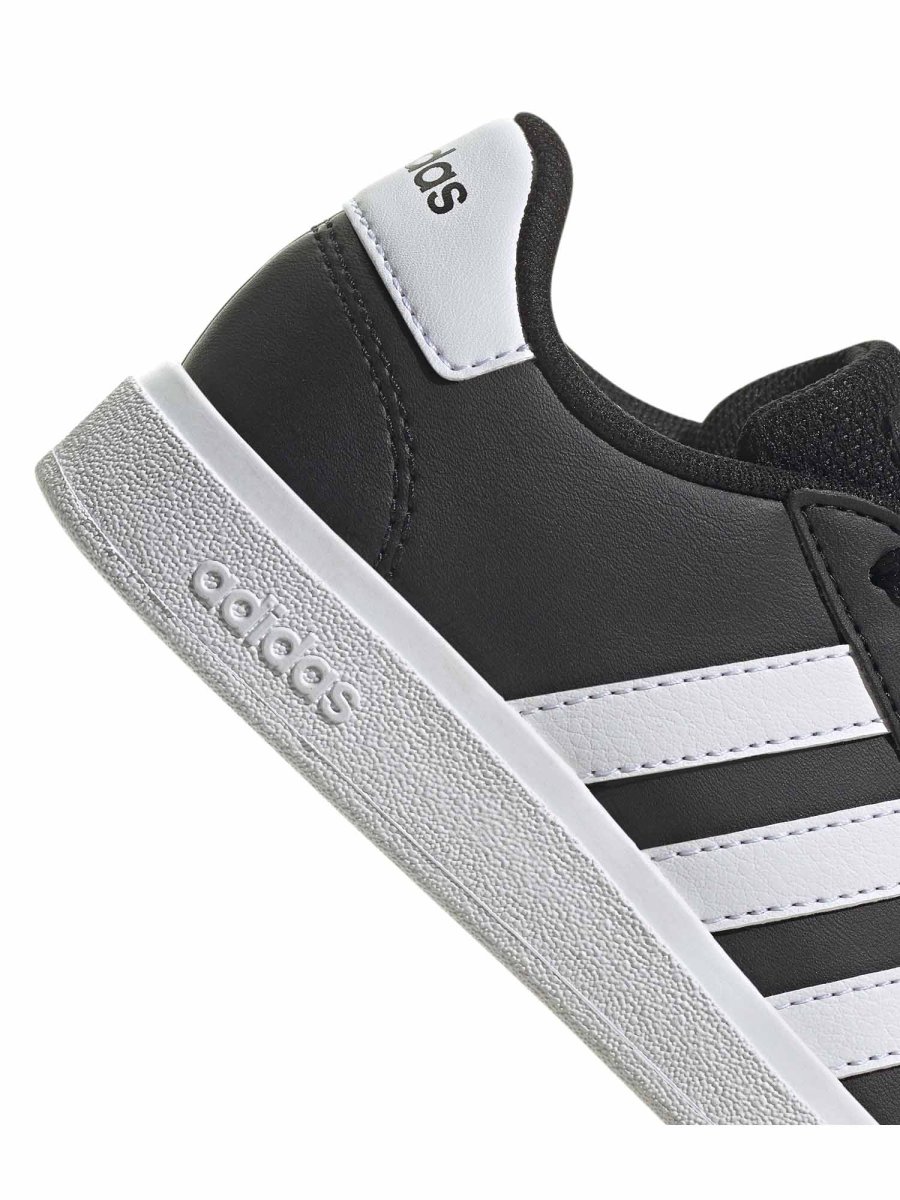 SNEAKERS DA TENNIS GRAND COURT 2.0 ADIDAS JUNIOR NERO BIANCO - immagine 6