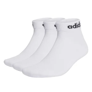 CALZE SET 3 PAIA BIANCO ADIDAS LINEAR CUSHIONED UNISEX