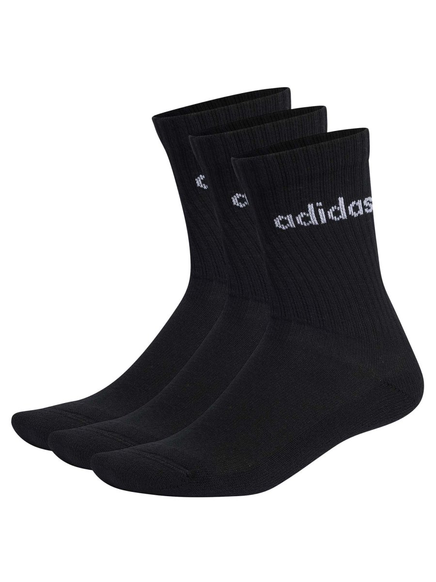 CALZE SET 3 PAIA NERO ADIDAS UNISEX