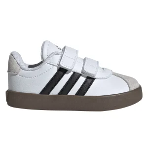 SNEAKERS VL COURT 3.0 ADIDAS JUNIOR UNISEX BIANCO-NERO