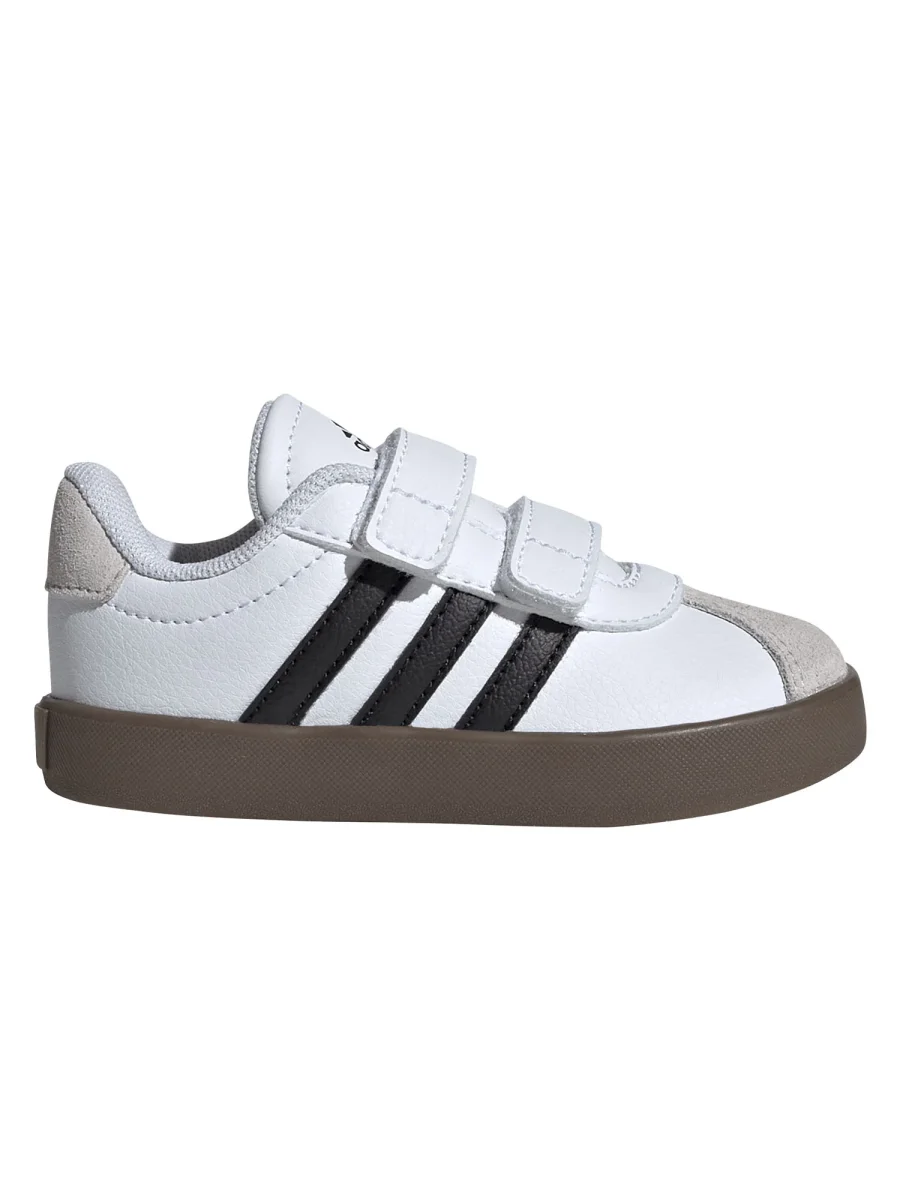 SNEAKERS VL COURT 3.0 ADIDAS JUNIOR UNISEX BIANCO-NERO