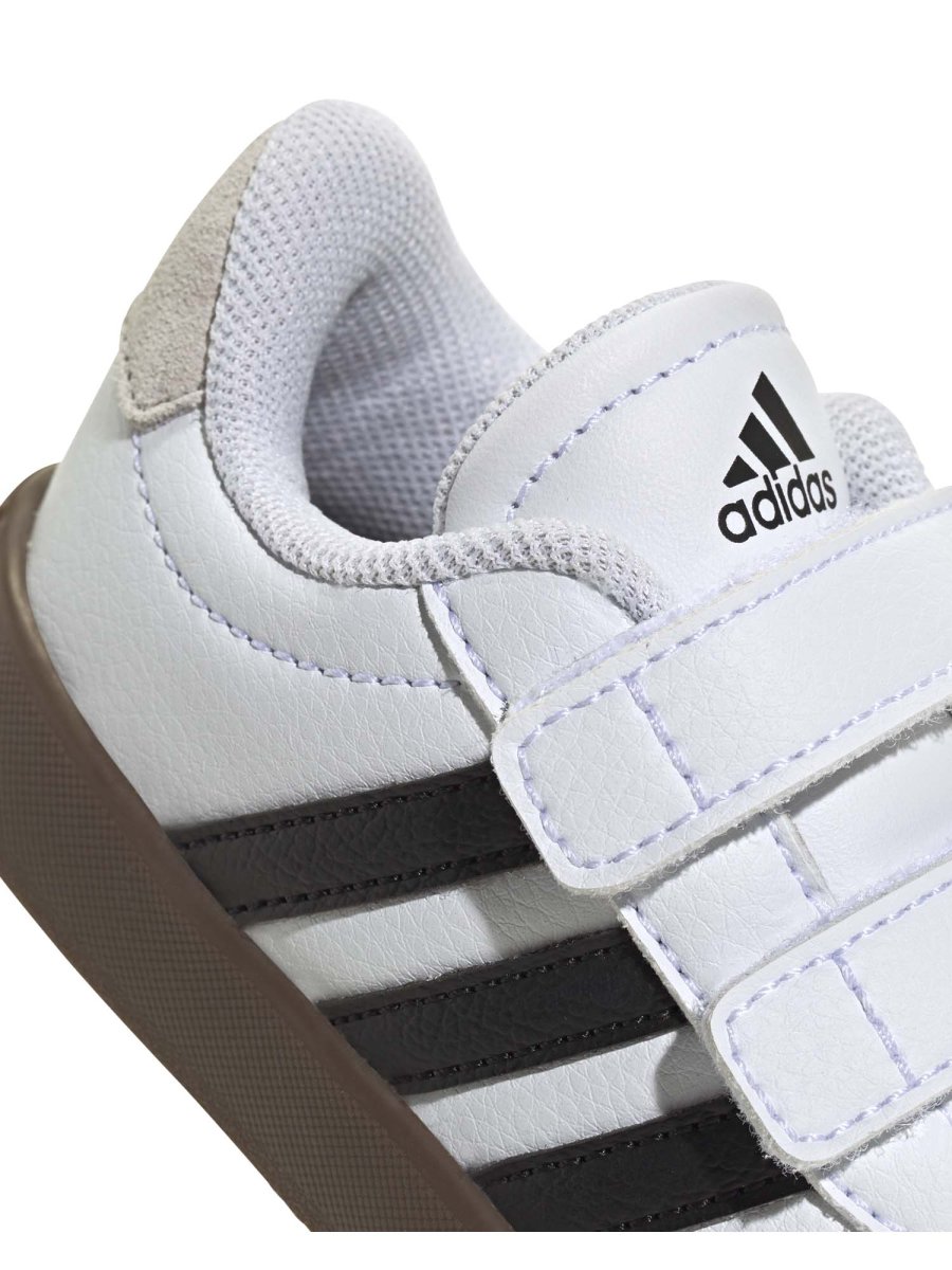 SNEAKERS VL COURT 3.0 ADIDAS JUNIOR UNISEX BIANCO-NERO - immagine 5