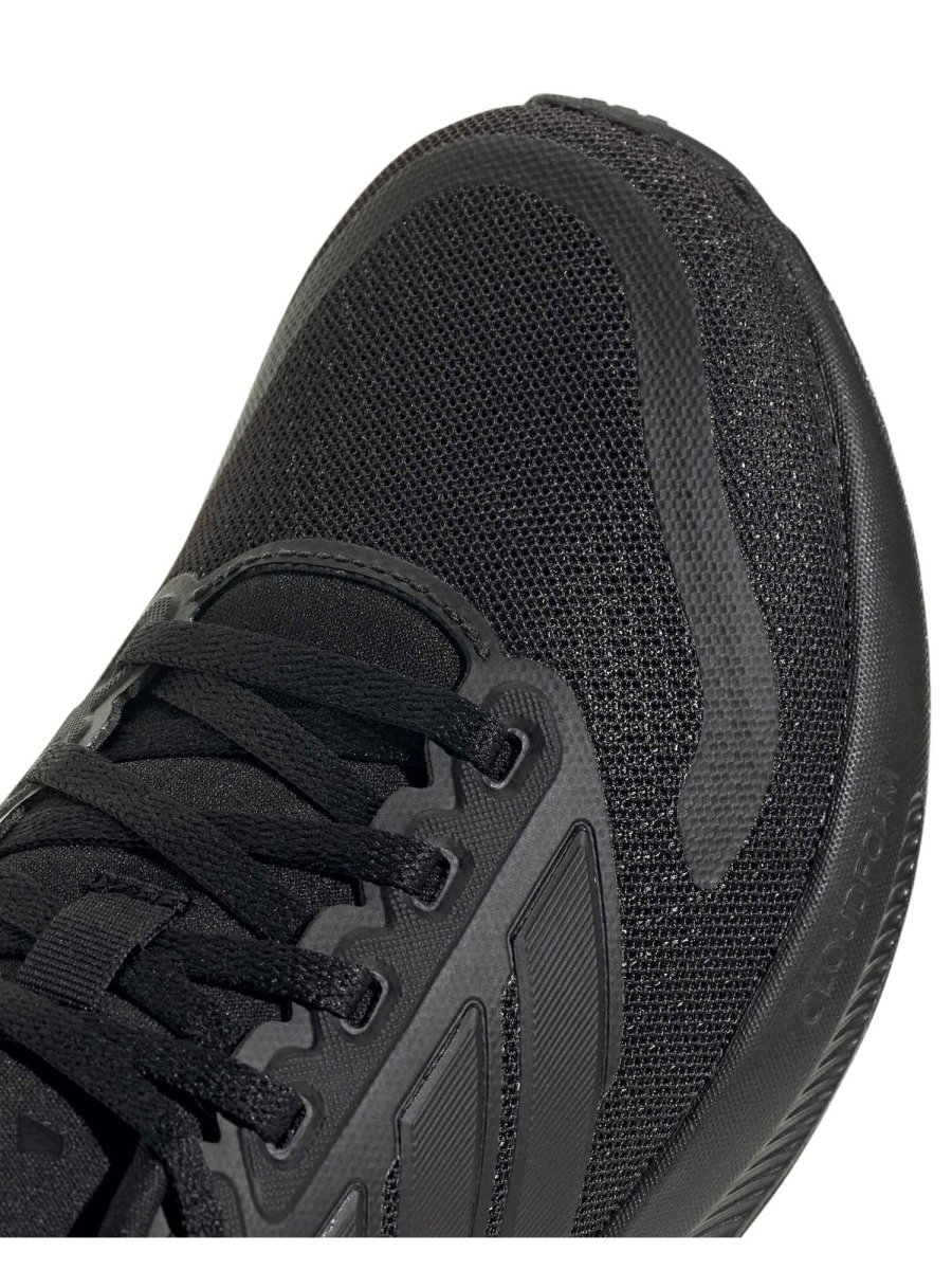 SCARPA RUNNING NERA ADIDAS RUNFALCON 5 DA RAGAZZO - immagine 5