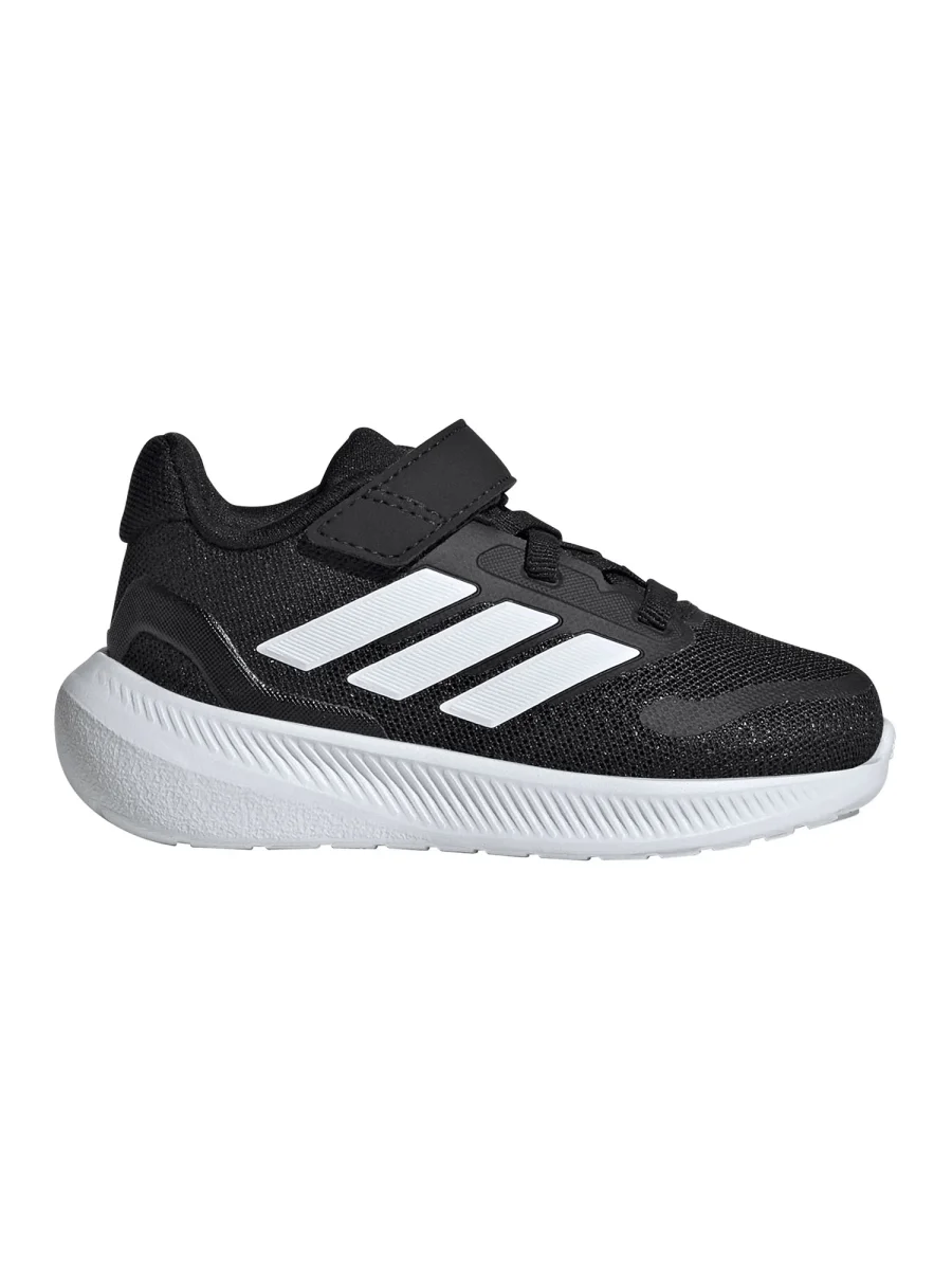 SCARPA RUNNING NERA ADIDAS RUNFALCON 5 EL I JUNIOR UNISEX - immagine 2