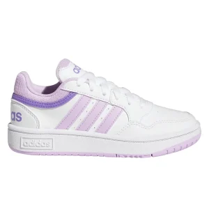 SNEAKERS HOOPS 3.0 ADIDAS DA BAMBINA BIANCO ROSA