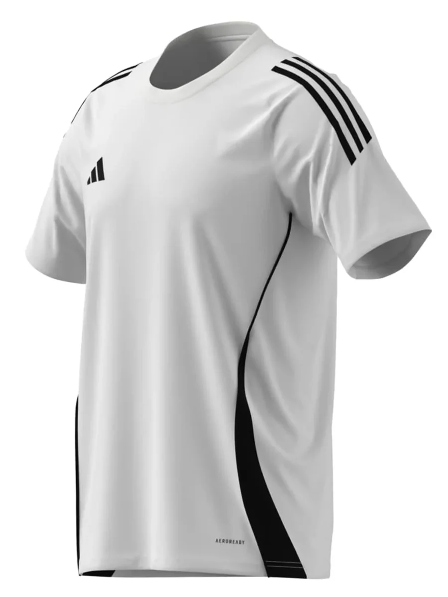 T-SHIRT CALCIO BIANCA ADIDAS TIRO 24 DA UOMO - immagine 3