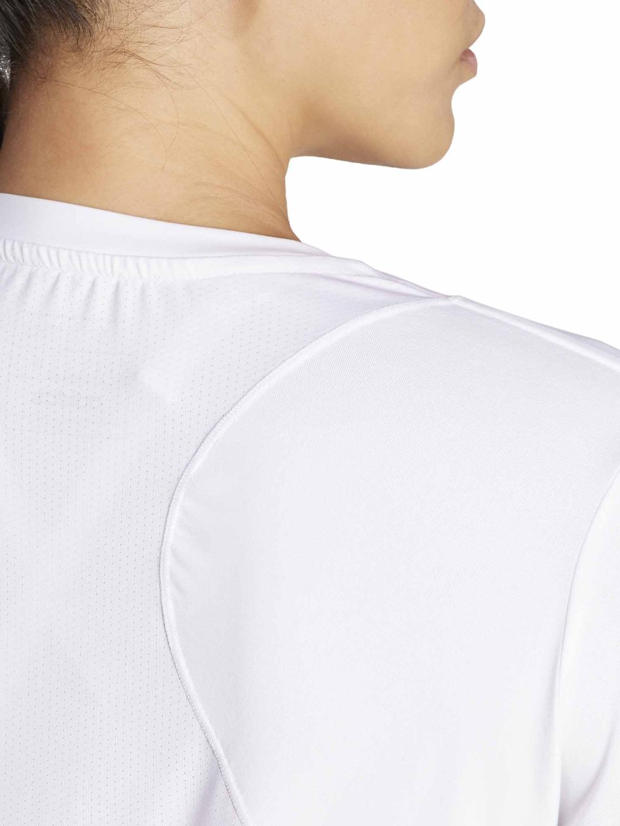 T-SHIRT DESIGNED FOR TRAINING ADIDAS DONNA BIANCO - immagine 6