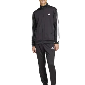 TUTA NERA ADIDAS SPORTSWWEAR 3STRIPES DA UOMO