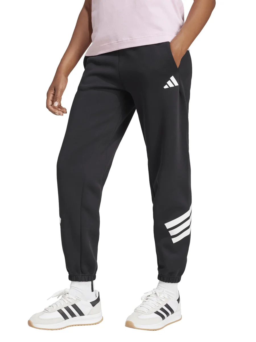 PANTALONE NERO ADIDAS FUTURE ICONS DA DONNA - immagine 2