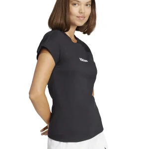 T-SHIRT ESSENTIALS LINEAR ADIDAS DONNA NERO