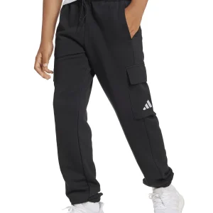 PANTALONE ESSENTIALS CARGO BAMBINI NERO