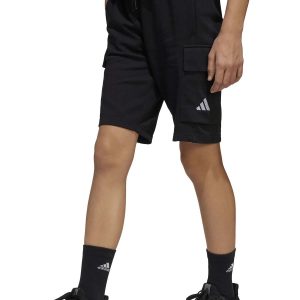 SHORT CARGO ESSENTIALS ADIDAAS DA BAMBINO NERO