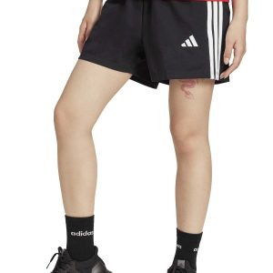 SHORT NERO ADIDAS ESSENTIALS 3STRIPES DA DONNA