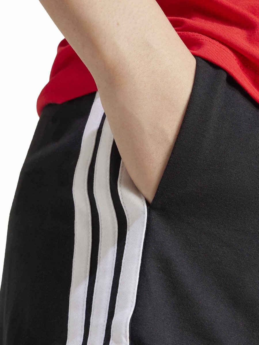 SHORT NERO ADIDAS ESSENTIALS 3STRIPES DA DONNA - immagine 5