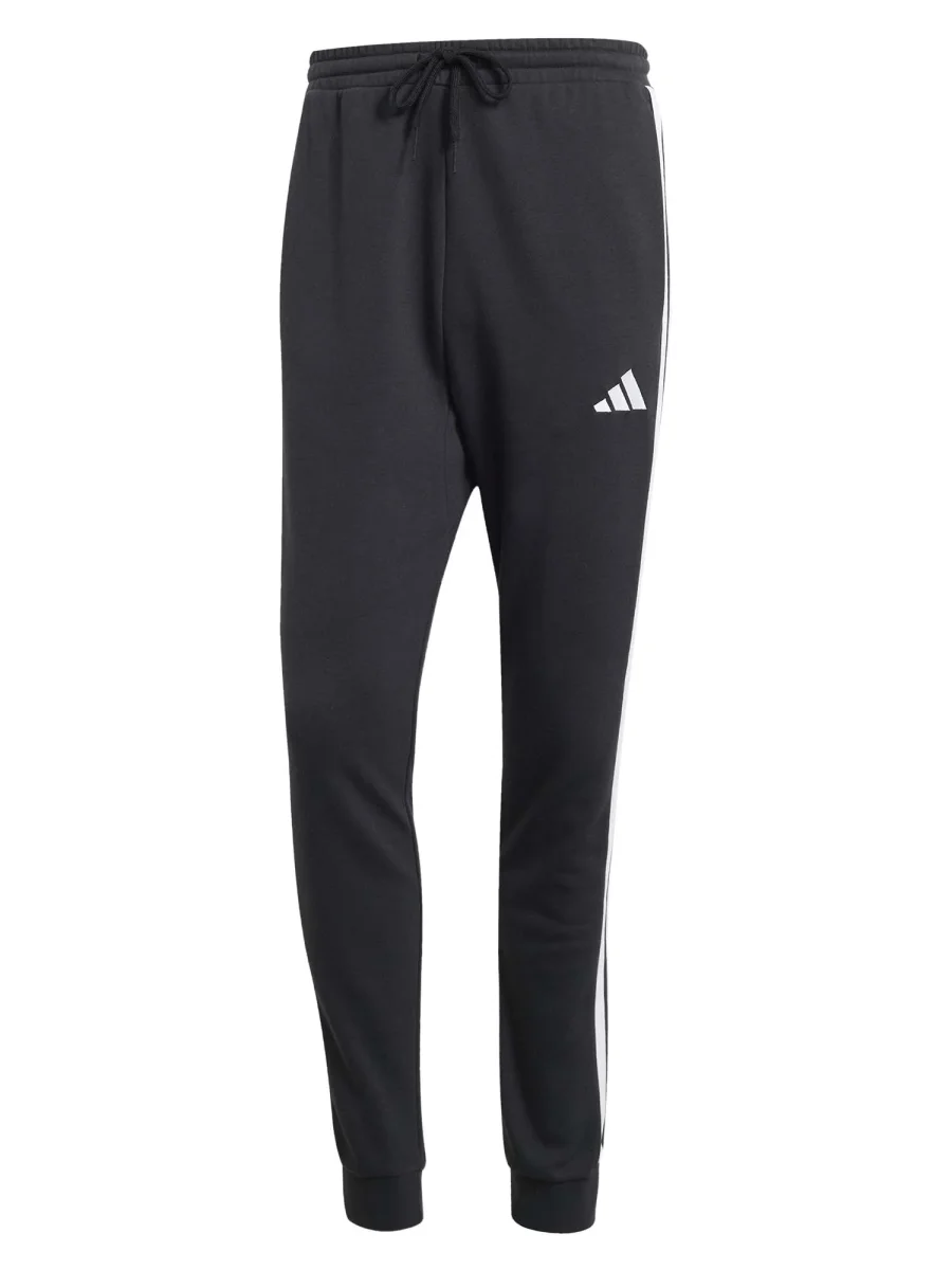 PANTALONE NERO ADIDAS ESSENTIALS 3STRIPES DA UOMO - immagine 3