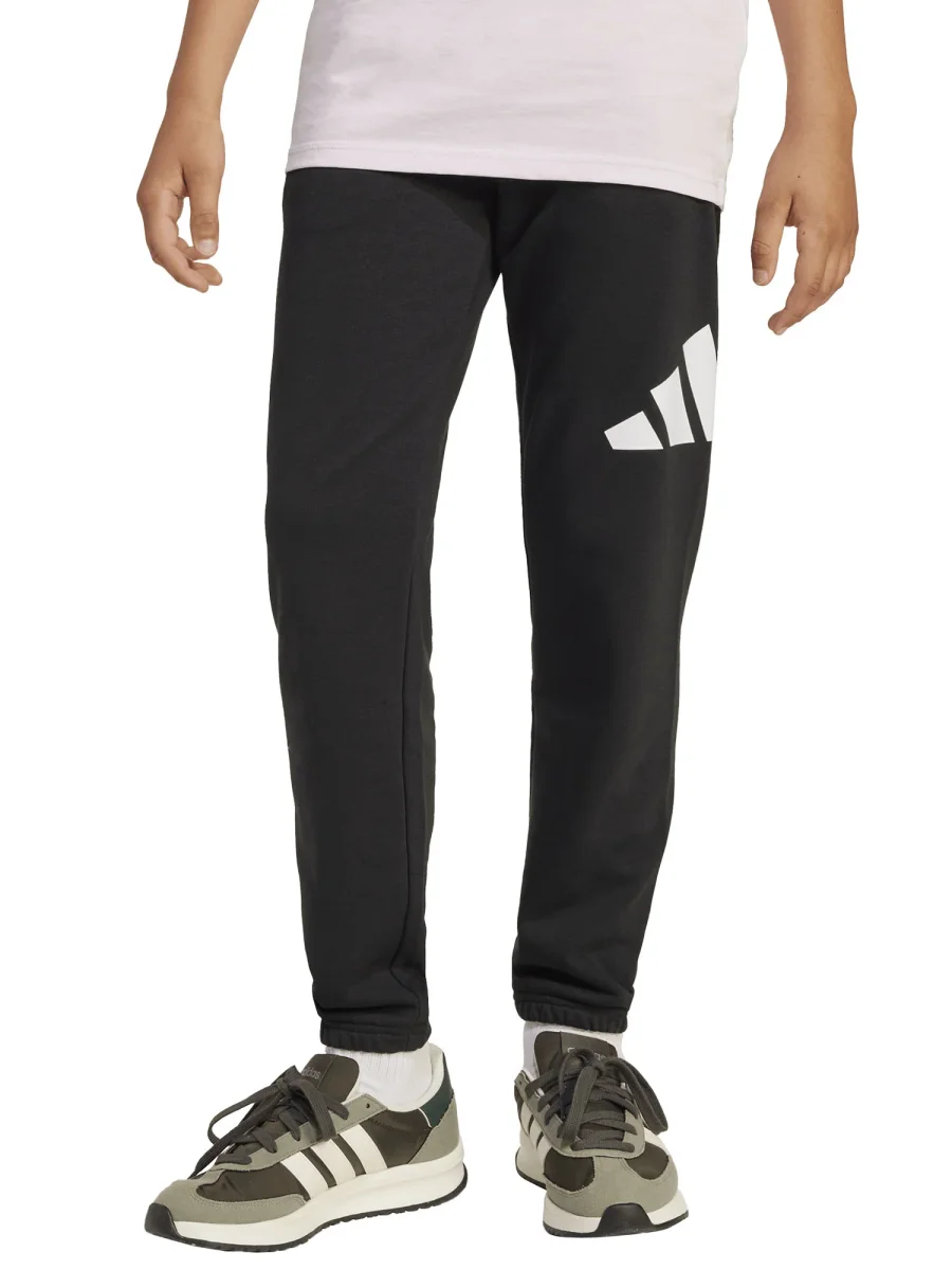 PANTALONI ESSENTIAL ADIDAS DA BAMBINO NERO - immagine 2