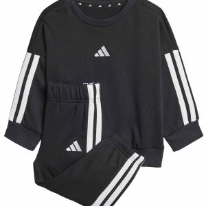 TUTA NERA ADIDAS INFANT ESSENTIALS 3STRIPES JUNIOR UNISEX