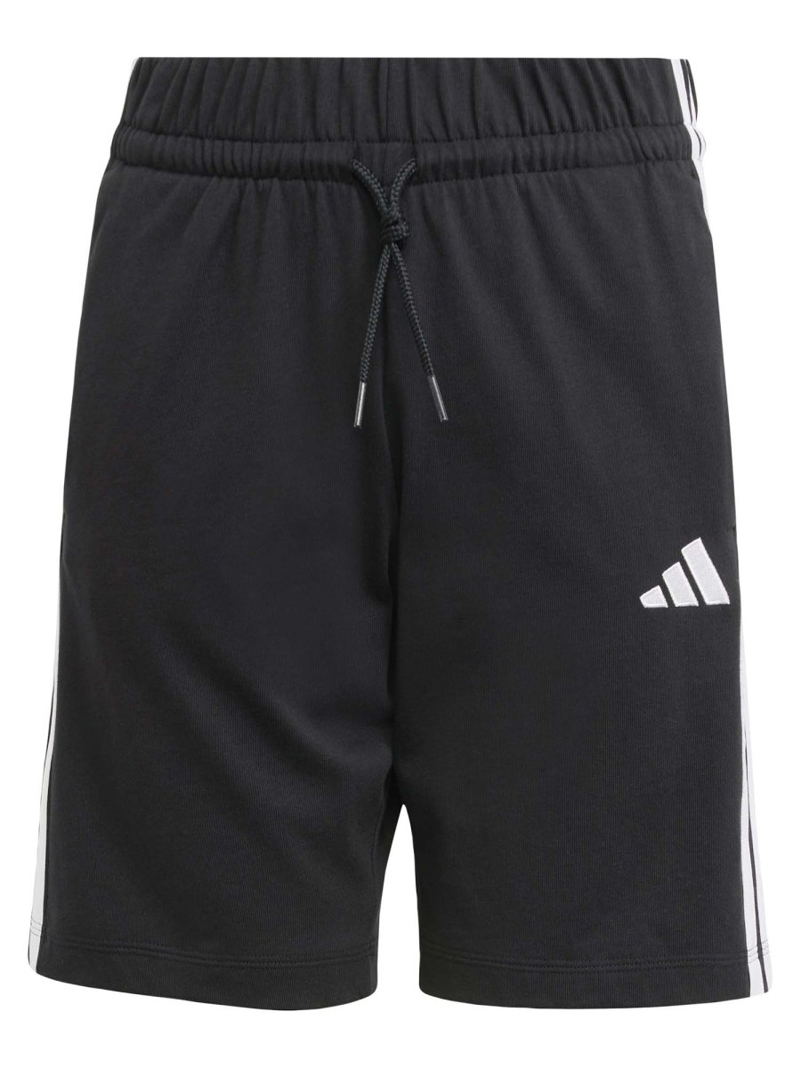 SHORT NERO ADIDAS 3STRIPES JUNIOR UNISEX - immagine 3