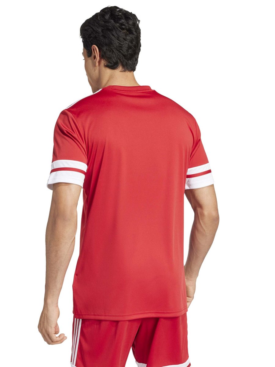 T-SHIRT SQUADRA 25 ADIDAS DA UOMO ROSSO - immagine 4