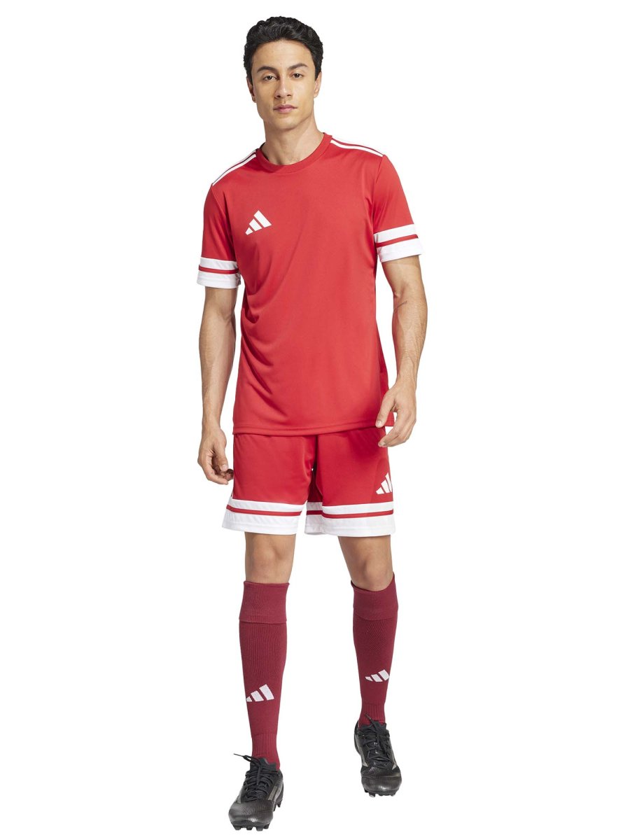 T-SHIRT SQUADRA 25 ADIDAS DA UOMO ROSSO - immagine 5