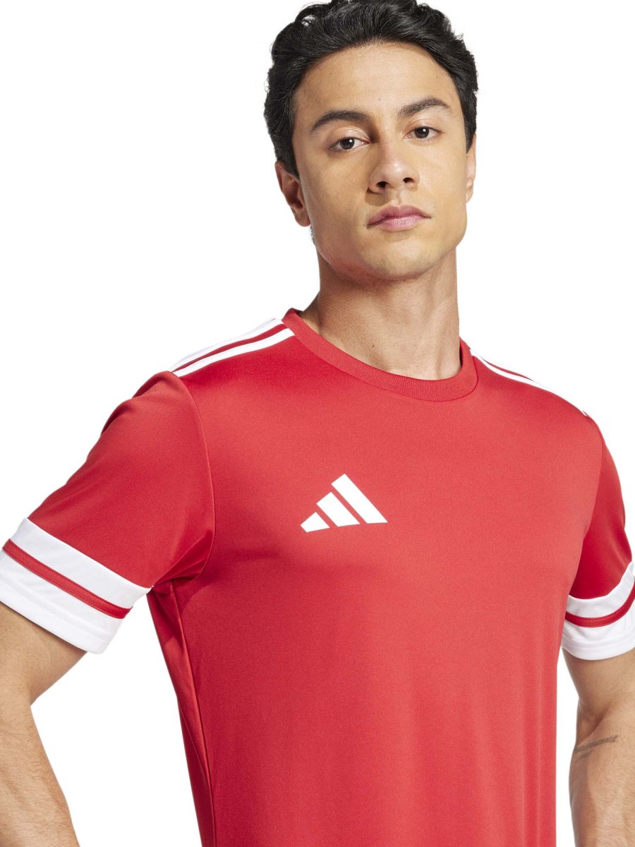 T-SHIRT SQUADRA 25 ADIDAS DA UOMO ROSSO - immagine 6