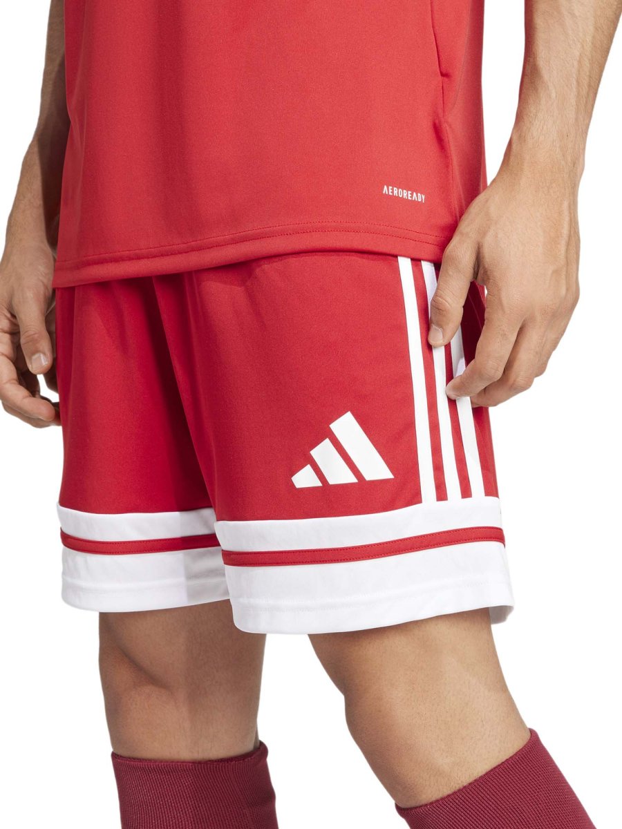 T-SHIRT SQUADRA 25 ADIDAS DA UOMO ROSSO - immagine 7