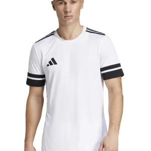 T-SHIRT SQUADRA 25 ADIDAS DA UOMO BIANCO-NERO