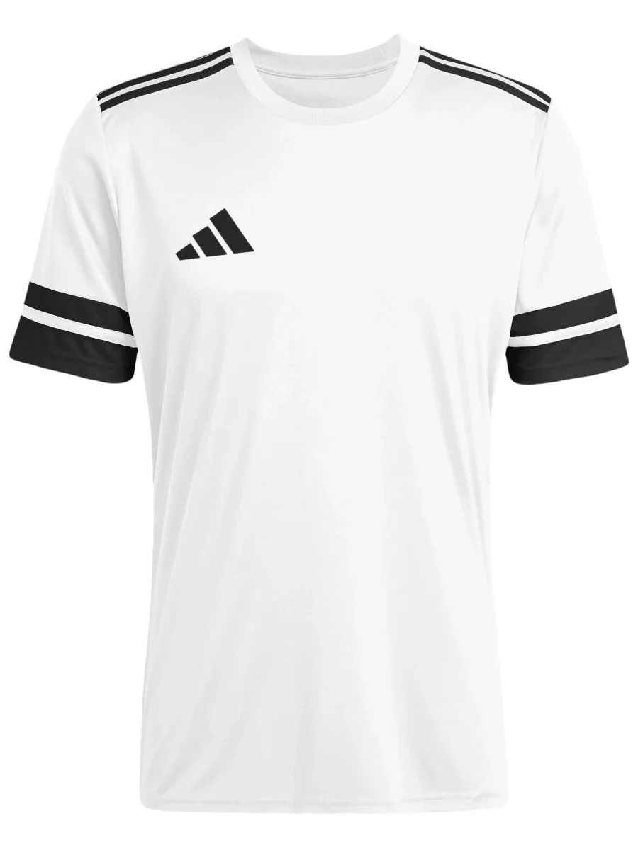 T-SHIRT SQUADRA 25 ADIDAS DA UOMO BIANCO-NERO - immagine 3