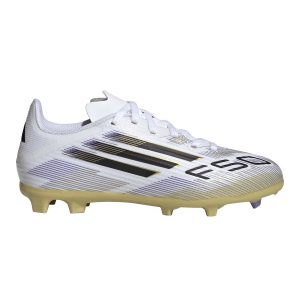SCARPE DA CALCIO F50 LEAGUE FG ADIDAS DA BAMBINI BIANCO