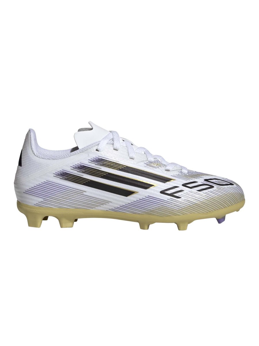 SCARPE DA CALCIO F50 LEAGUE FG ADIDAS DA BAMBINI BIANCO - immagine 2