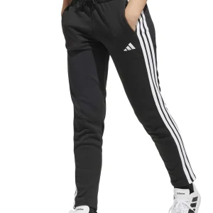 PANTALONE NERO ADIDAS ESSENTIALS 3STRIPES DA BAMBINA