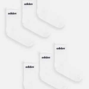 CALZE AMMORTIZZATE 6 PAIA ADIDAS UNISEX BIANCO