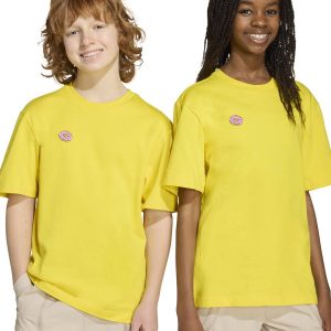 T-SHIRT GRAFICA THE SIMPSONS ADIDAS RAGAZZI UNISEX GIALLO