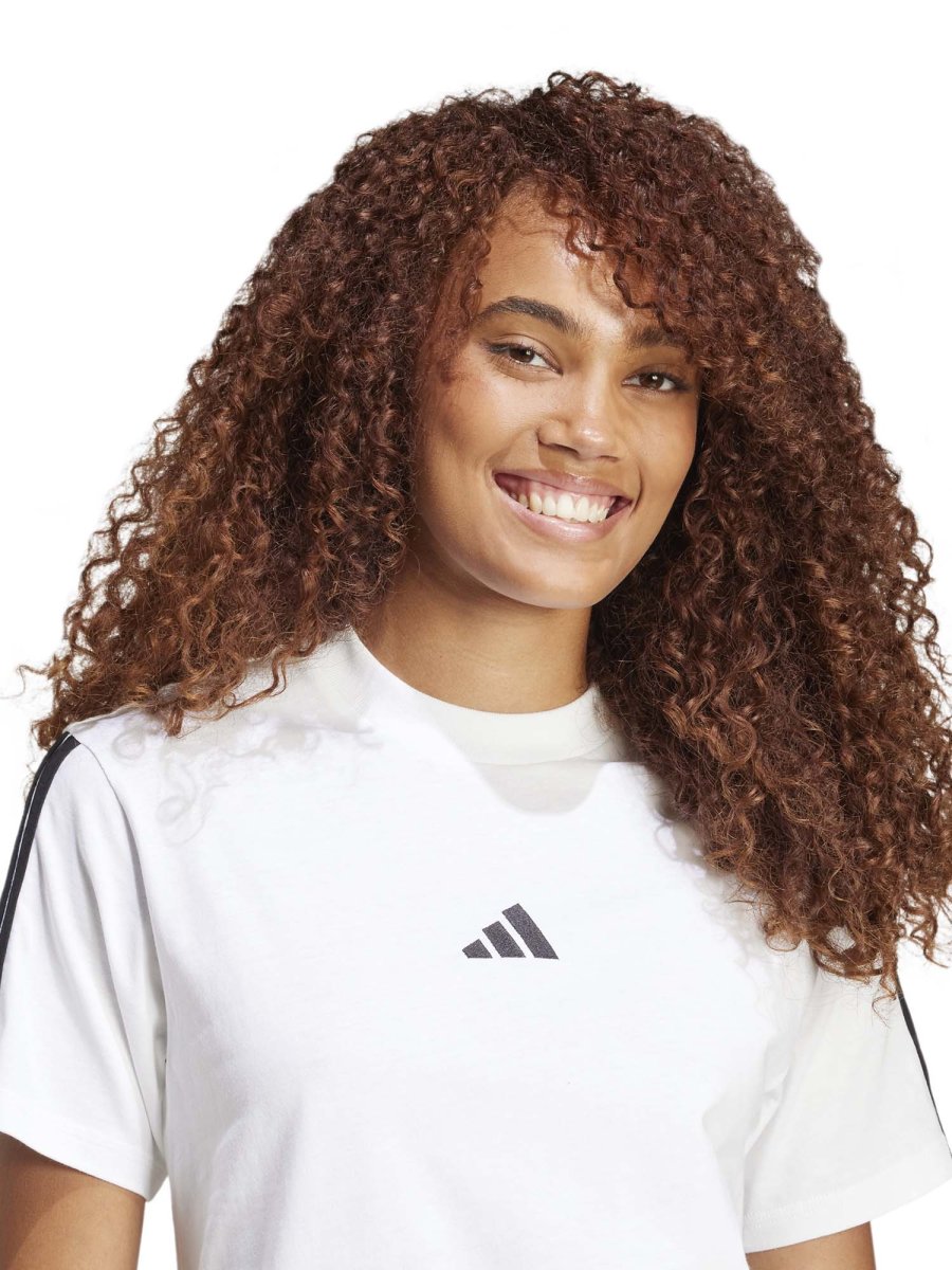 T-SHIRT ESSENTIALS ADIDAS DA DONNA BIANCO - immagine 5