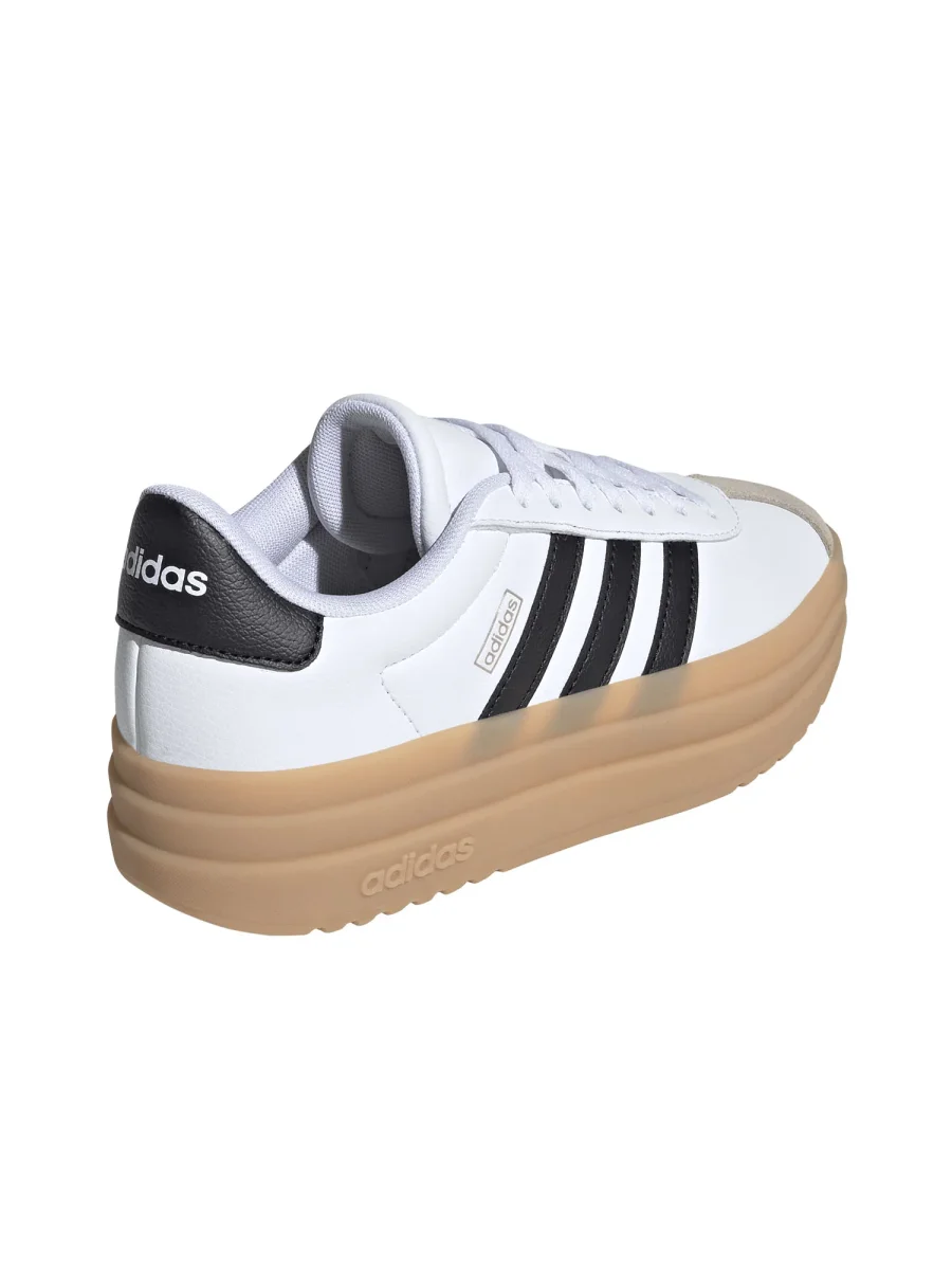 SNEAKER BIANCA ADIDAS VL COURT BOLD J DA RAGAZZA - immagine 5