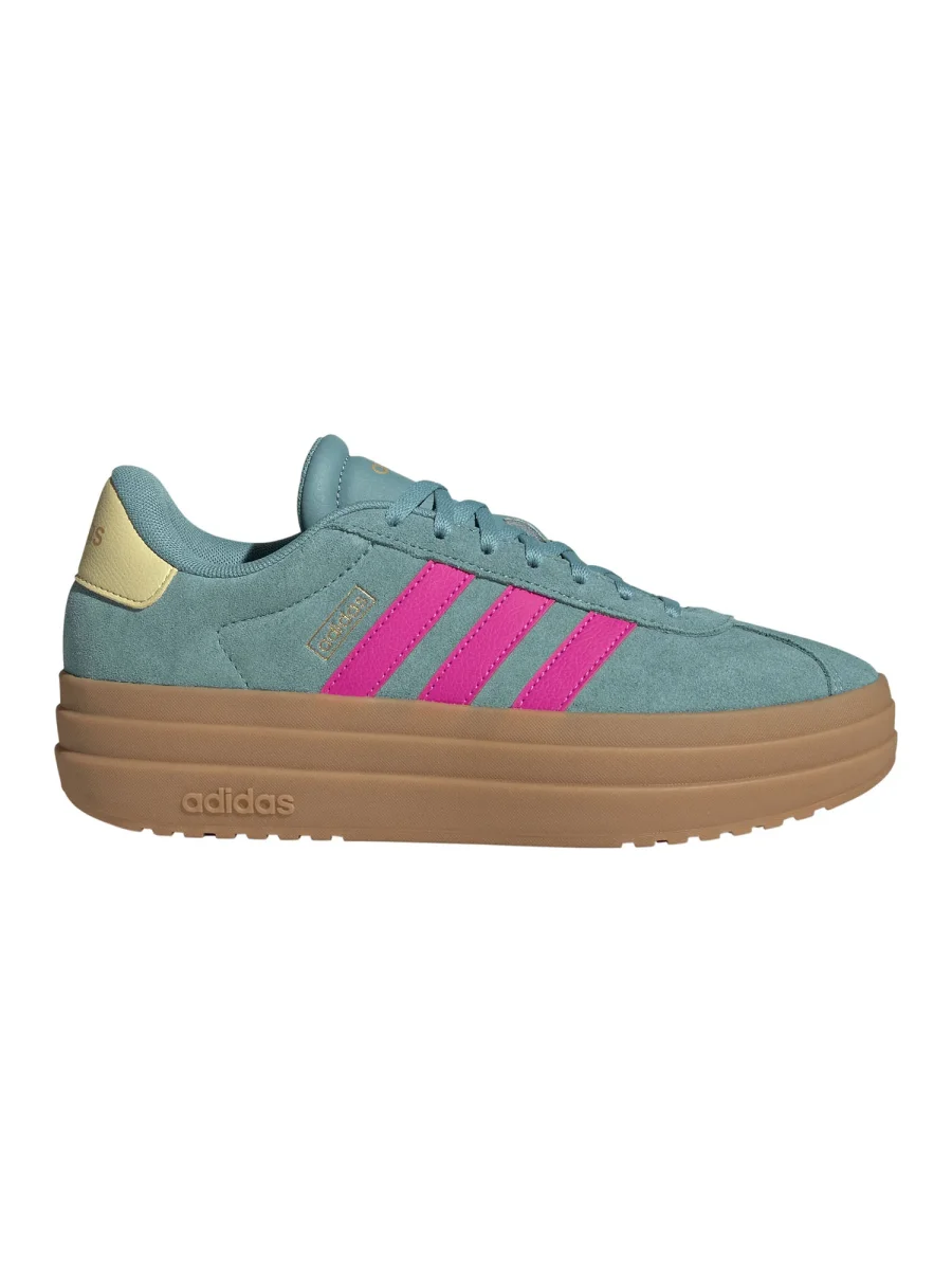 SNEAKERS VL COURT BOLD ADIDAS DA DONNA VERDE ROSA
