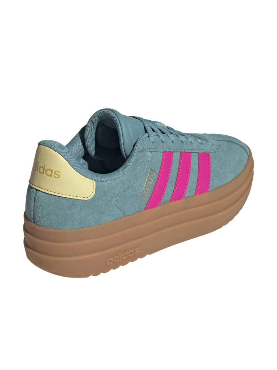 SNEAKERS VL COURT BOLD ADIDAS DA DONNA VERDE ROSA - immagine 4