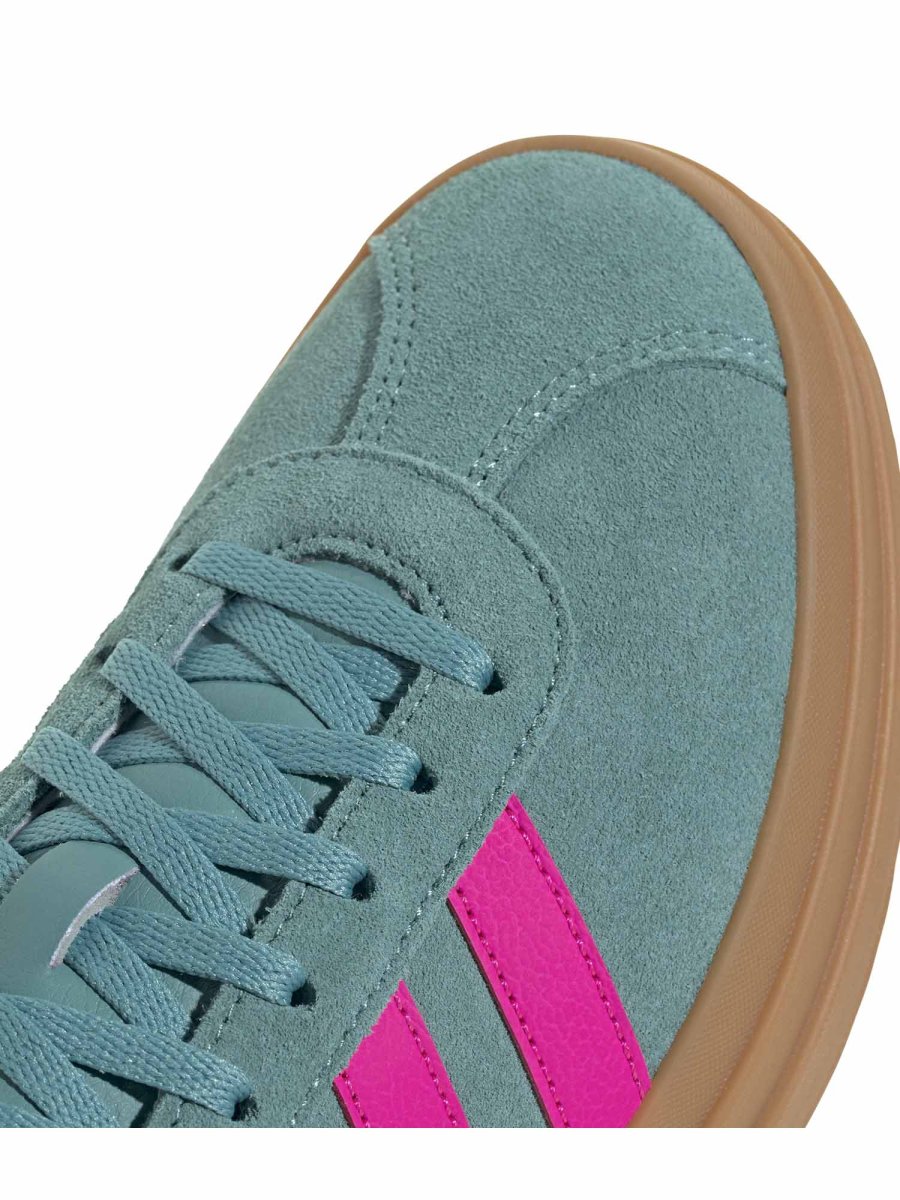 SNEAKERS VL COURT BOLD ADIDAS DA DONNA VERDE ROSA - immagine 6