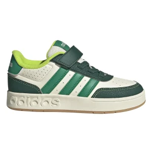 SNEAKERS BREAKBASE ADIDAS BAMBINO BIANCO VERDE