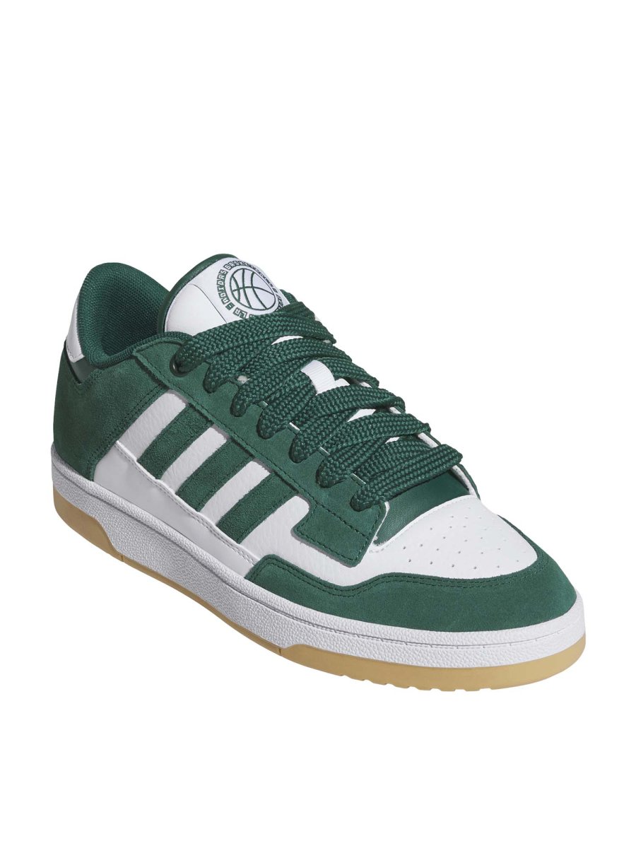 SNEAKERS RAPID COURT LOW ADIDAS DA UOMO BIANCO VERDE - immagine 3