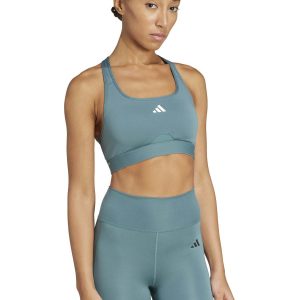 REGGISENO SPORTIVO ADIDAS DA DONNA VERDE