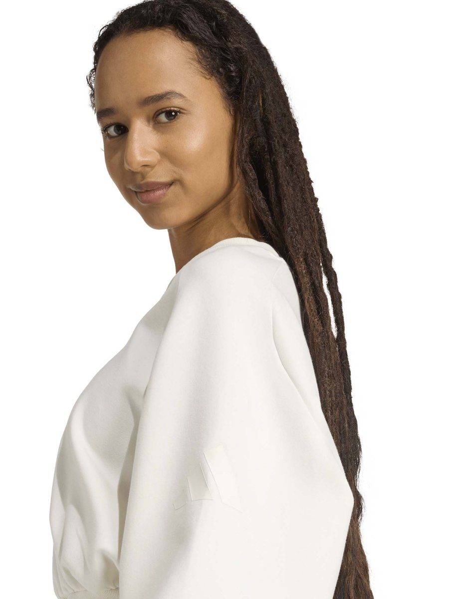 FELPA SOFTLUX ADIDAS DA DONNA PANNA - immagine 5