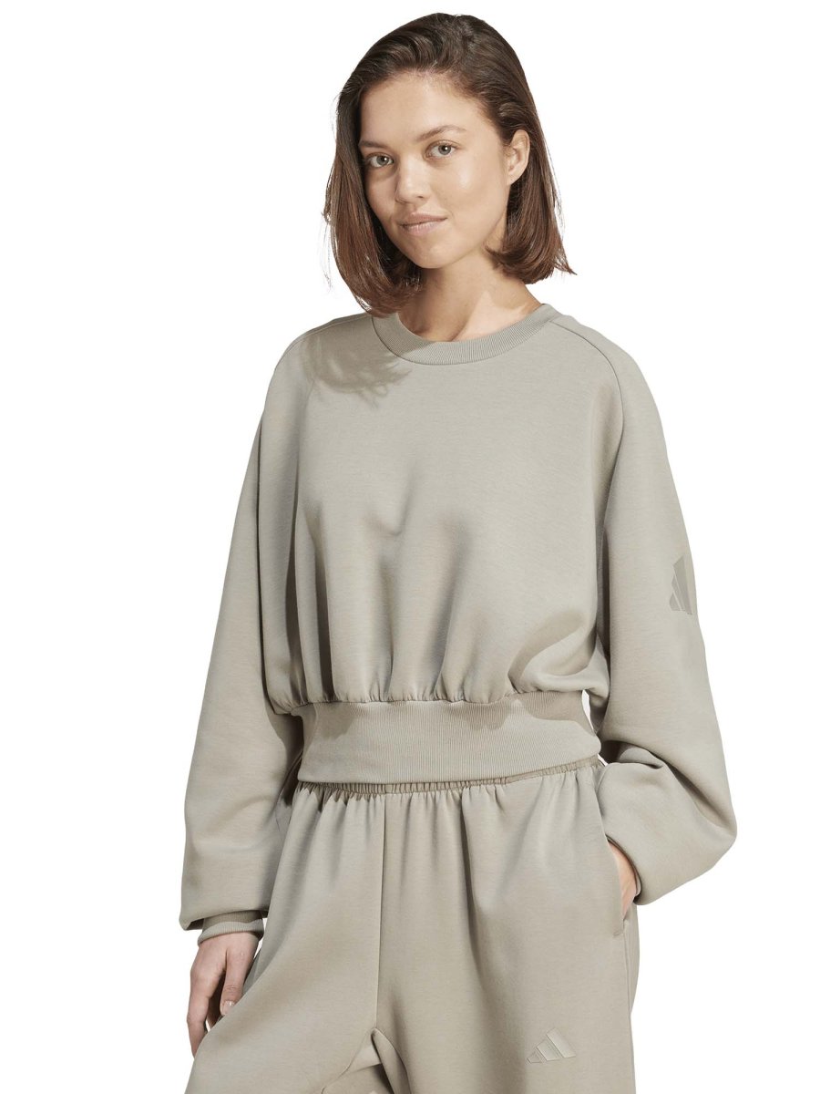 FELPA SOFT LUX ADIDAS DA DONNA VERDE