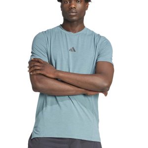 T-SHIRT DESIGNED FOR TRAINING ADIDAS DA UOMO VERDE