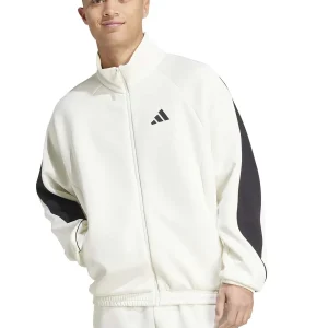 FELPA BIANCA ADIDAS DA ALLENAMENTO STADIUM DA UOMO