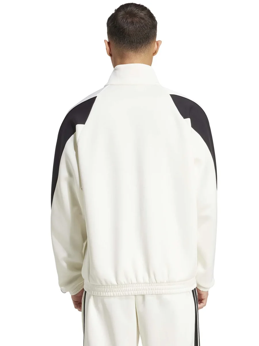 FELPA BIANCA ADIDAS DA ALLENAMENTO STADIUM DA UOMO - immagine 4